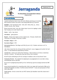 The Newsletter of Jerrabomberra Rotary RI District 9710