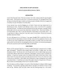 Early-History-Of-Unity-In-Miami.Pdf