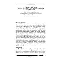 Fixed Sonar Systems the History and Future of The