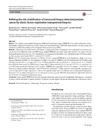 Refining the Risk-Stratification of Transrectal Biopsy-Detected Prostate Cancer by Elastic Fusion Registration Transperineal