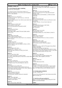 Radio 3 Listings for 20 – 26 June 2020 Page 1