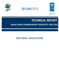 Technical Report Baikal Basin Transboundary Diagnostic Analysis