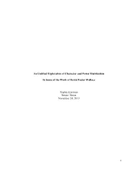 An Untitled Exploration of Character and Power Distribution in Some Of