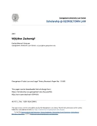 Ither &lt;I&gt;Zschernig&lt;/I&gt;?