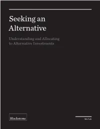 Seeking an Alternative