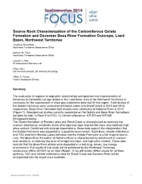Source Rock Characterization of the Carboniferous Golata Formation