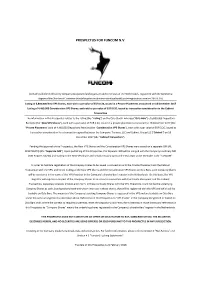 Prospectus for Funcom N.V. ®