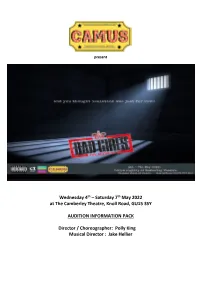 Audition Information Pack BG 2022 AMEND