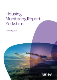 Housing Monitoring Report: Yorkshire