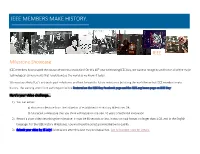 Ieee Members Make History