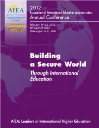 2012 AIEA Conference Program