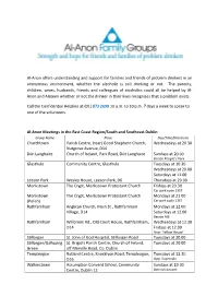 Al-Anon Offers Understanding and Support for Families and Friends of Problem Drinkers in an Anonymous Environment, Whether the Alcoholic Is Still Drinking Or Not