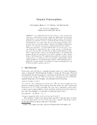 Disjoint Polymorphism