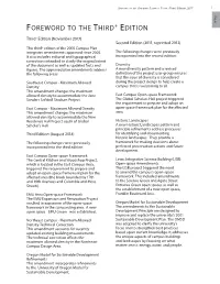 Foreword to the Third + Edition