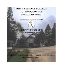 SELF STUDY REPORT Re-Accreditation: 2Nd Cycle (2012-2016)