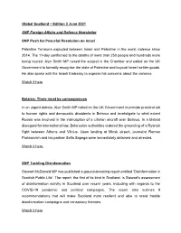 Global Scotland – Edition 3 June 2021 SNP Foreign