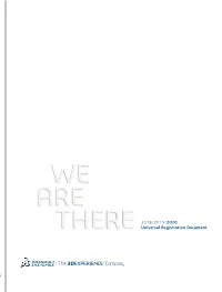 2018/2019/2020 Universal Registration Document