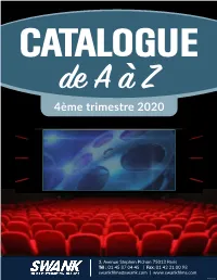4Ème Trimestre 2020 Ccaattaalloogg