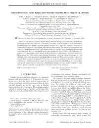 Critical Phenomena in the Temperature-Pressure-Crowding Phase Diagram of a Protein