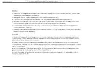Definitions • Septic Shock