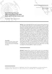 Reconsidering Paleozoic Differences Between the Jadar Block and the Drina–Ivanjica Unit