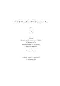 RMA: a Pattern Based J2EE Development Tool