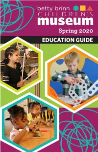 Spring 2020 EDUCATION GUIDE 2