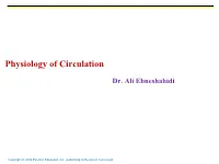 Physiology of Circulation