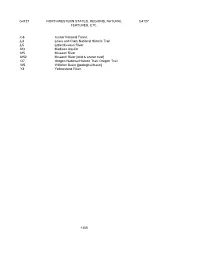 Class G Tables of Geographic Cutter Numbers: Maps -- by Region Or