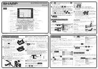 ELECTRONIC DICTIONARY Press Y to Select Alphabet Character Input Or Press N to Selecting a Menu Item 12 Select Japanese Input