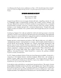 Rochow Was Placed Upon the Permanent Records of the Faculty