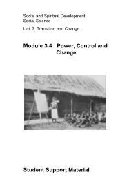 SS 3.4 Power Control & Change Student