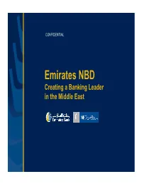 Creating a Banking Leader in the Middle East Index