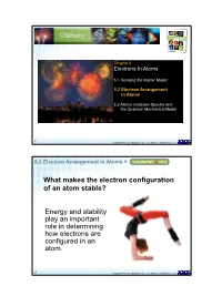 Chapter 5 Section 5 2 Electron Configurations in Atoms.Pdf