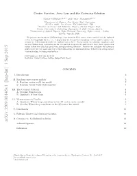 Arxiv:1509.00145V1 [Hep-Lat] 1 Sep 2015 I.Tectnr Solution Catenary the III
