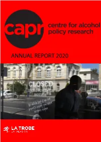 CAPR Annual Report 2020