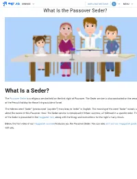 Aleph Beta the Seder Explained