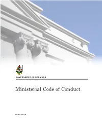 Ministerial Code of Conduct (2015)
