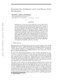 Resurrecting Submodularity for Neural Text Generation