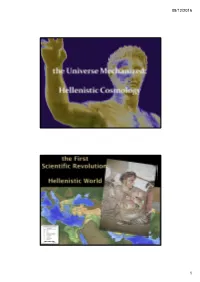 The Universe Mechanized