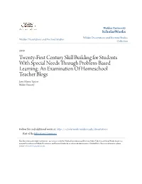 Twenty-First Century Skill Building for Students With