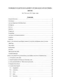 Contents Executive Summary