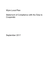 Duty to Cooperate Statement