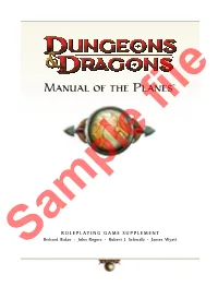Manual of the Planes™