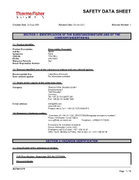 Safety Data Sheet