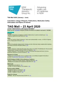 TAG Mail 2020 (January - June)