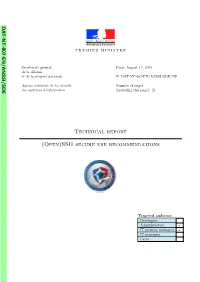 Technical Report (Open)SSH Secure Use Recommendations