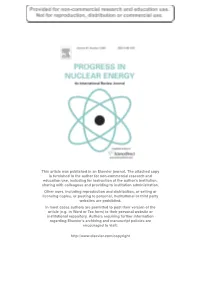 This Article Was Published in an Elsevier Journal. the Attached Copy