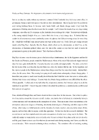 Transcript of Professor Ross Garnaut