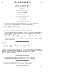 4 Seanad Éireann 63